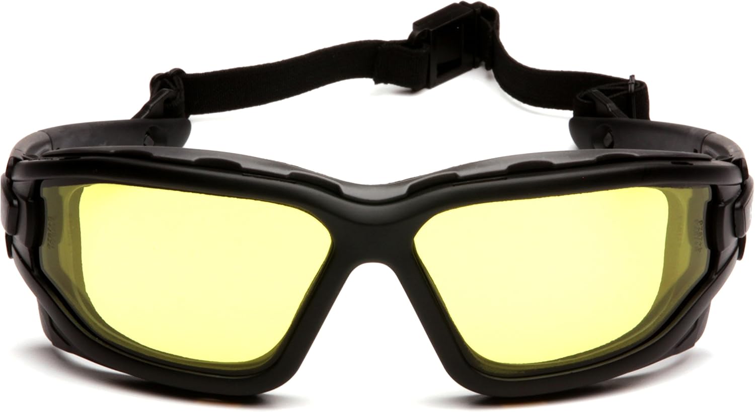 Sporty Dual Pane Anti-Fog Goggle, Black Frame/Clear Anti-Fog Lens - Image 2